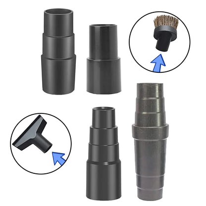 4pcs Vacuum Attachment Adapter Kit – 1 1/2 Inch to 1 1/4 Inch Pool Hose Converter for Vacext's Vacuum Hose