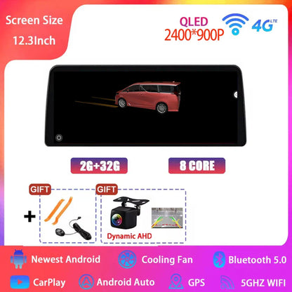 Android 15 Car Radio for Honda Civic FE/FL 2021-2023 - 12.3 Inch Multimedia Touch Screen GPS Navigation Player
