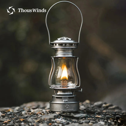 ThousWinds Twilight Kerosene Camping Lantern – Portable Retro Oil Lamp for Outdoor Picnic and Backpacking