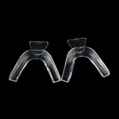 Silicone Dental Night Guard – Cold Light Whitening Braces Tray for Teeth Grinding Protection and Gum Cushion