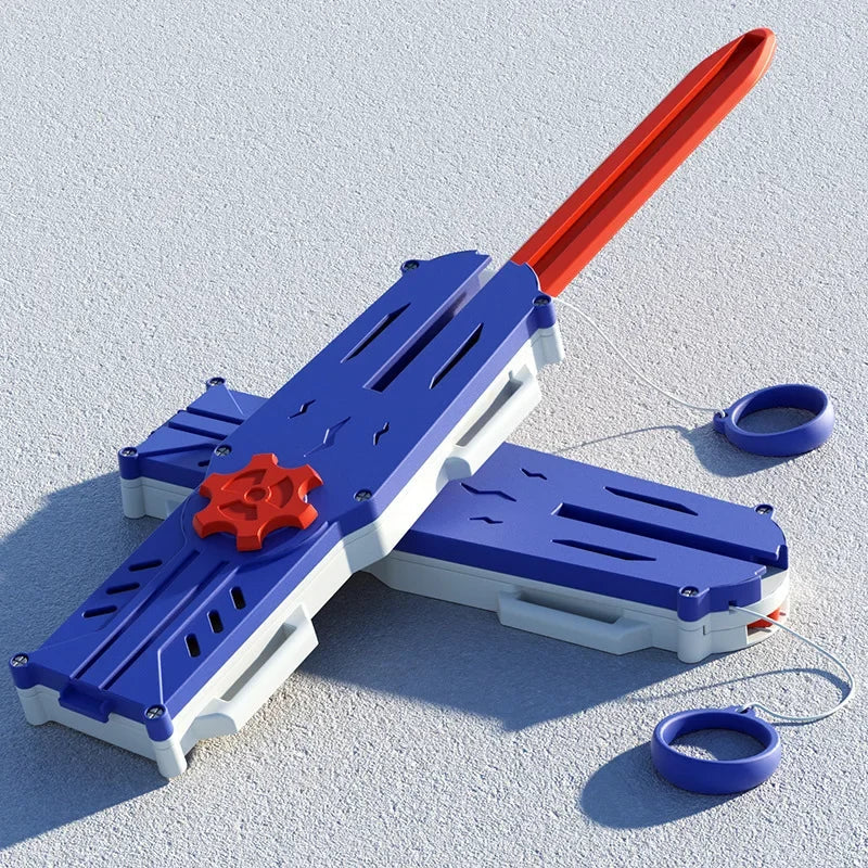 Parent-Child Telescopic Sword — Multiplayer Battle Fidget Toy | 3D Stress-Relief Toy
