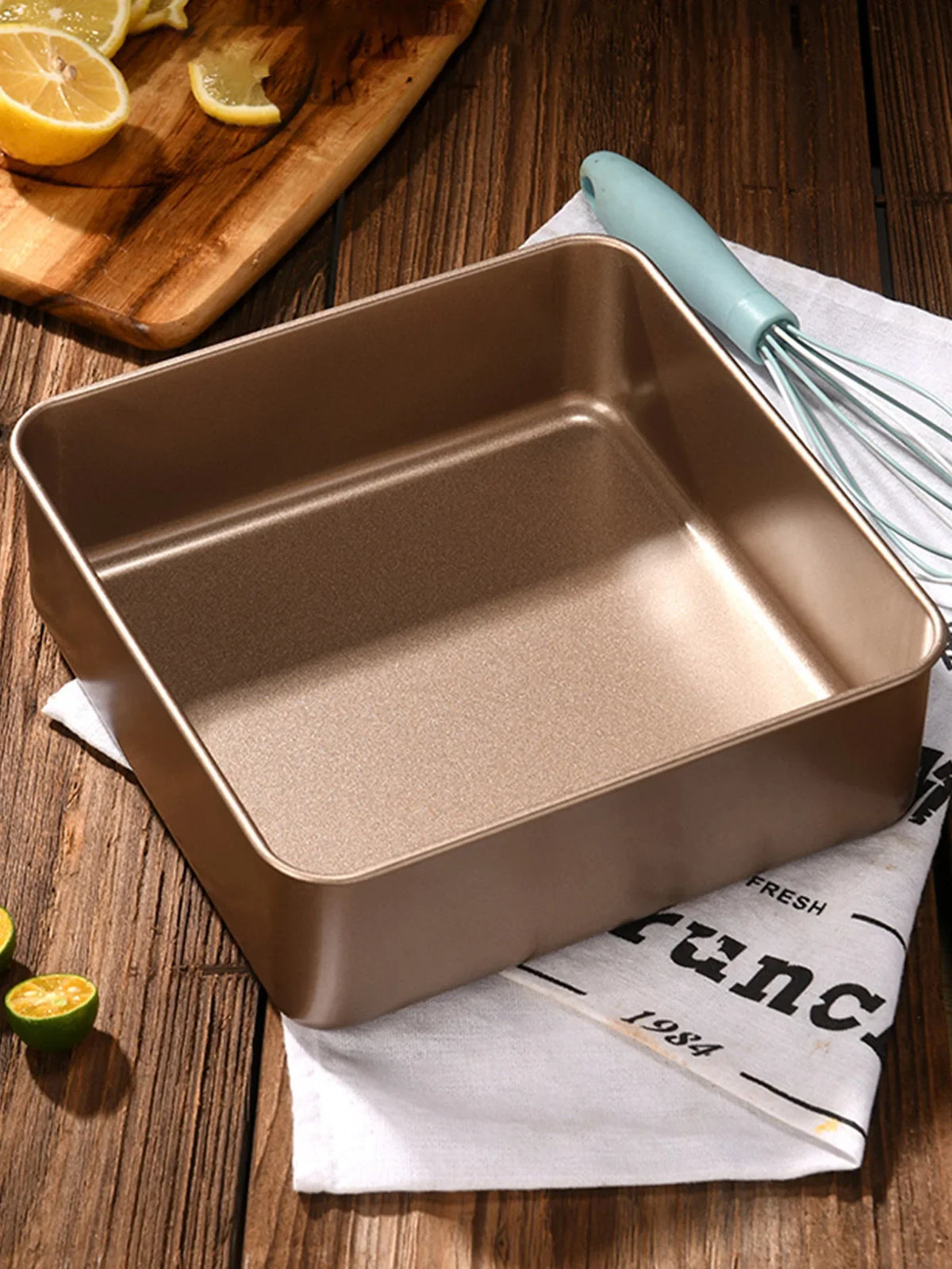 7/8/9 Inch Square Cake Mold – Sponge and Fluffy Cake Pan for Family Baking, Pastries, Cookies, and Chocolate Making