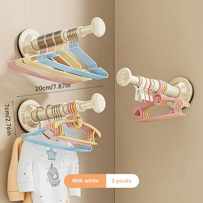 Suction Cup Wall Hanger - Multi-Function Clothes & Household Storage Rack