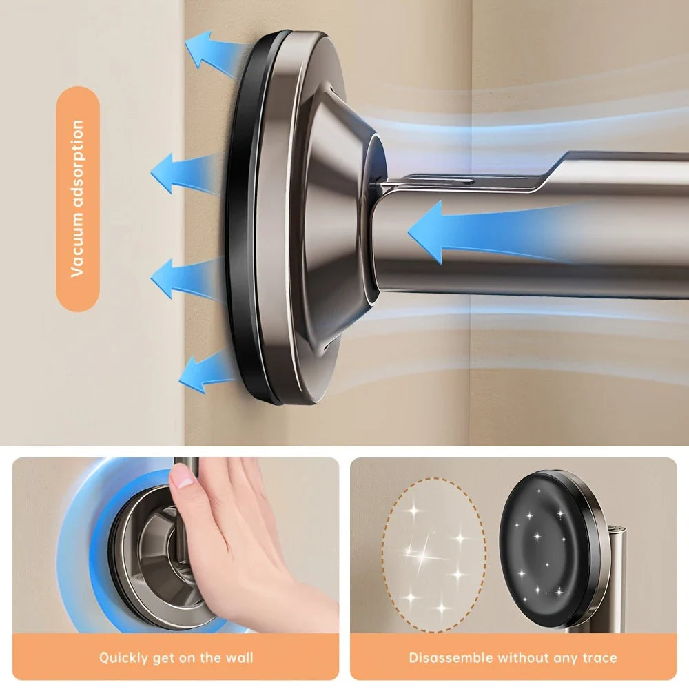 Suction Cup Wall Hanger - Multi-Function Clothes & Household Storage Rack