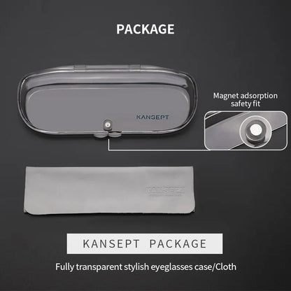 Magnetic Clip-On Prescription Glasses - Flip Up TR90 Polarized Sunglasses With Night Vision & Reading Lens Design