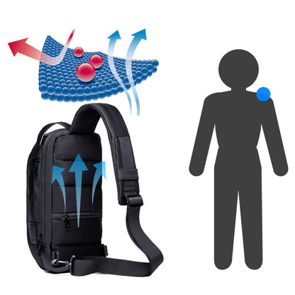 Portable Shoulder Bag with Dual Zipper Lock – Shockproof, Waterproof Carrying Case for Steam Deck Game Accessories