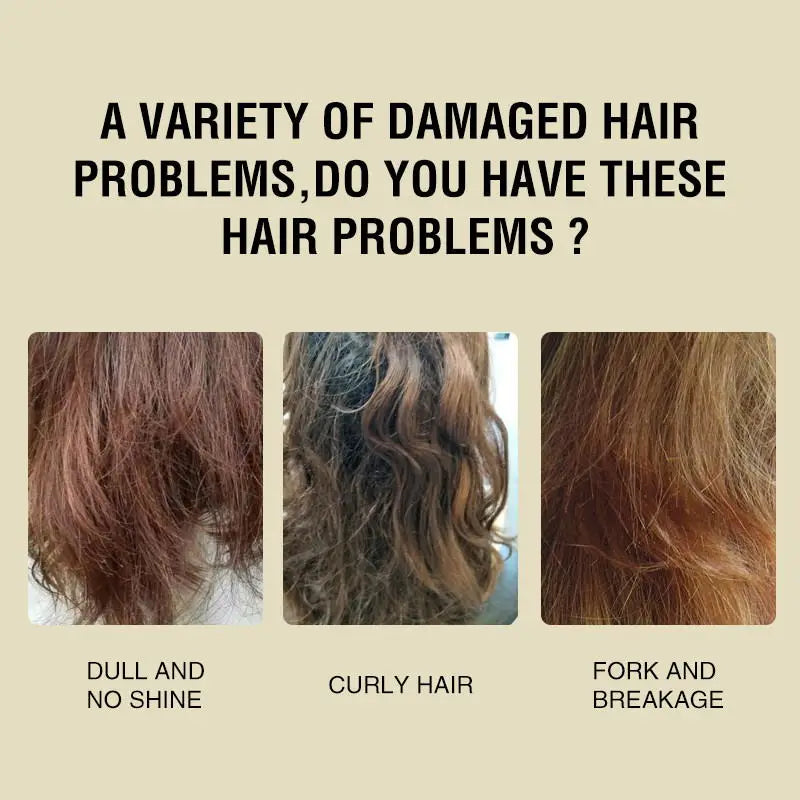 Keratin Hair Mask – 5-Second Magical Repair for Damaged, Frizzy Hair, Deep Moisturizing & Smooth, Shiny Hair Care Treatment