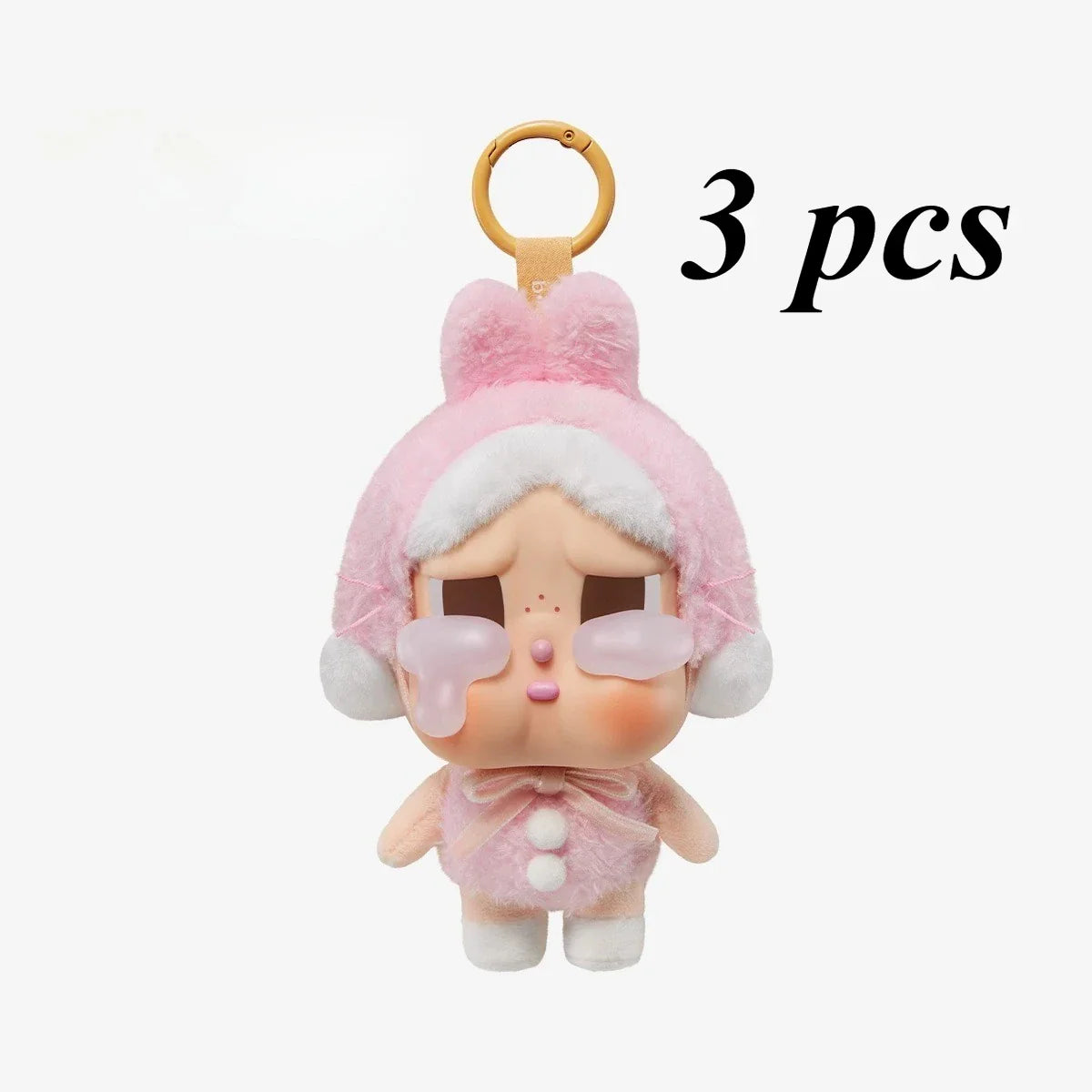 CRYBABY Tear Factory Vinyl Plush Doll – Crying Baby Blind Box Keychain & Backpack Pendant Gift