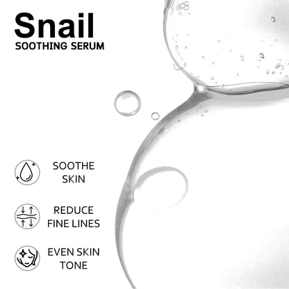 100ml 92% Snail Soothing Facial Essence – Hydrating & Moisturizing Multi-Action Face Serum