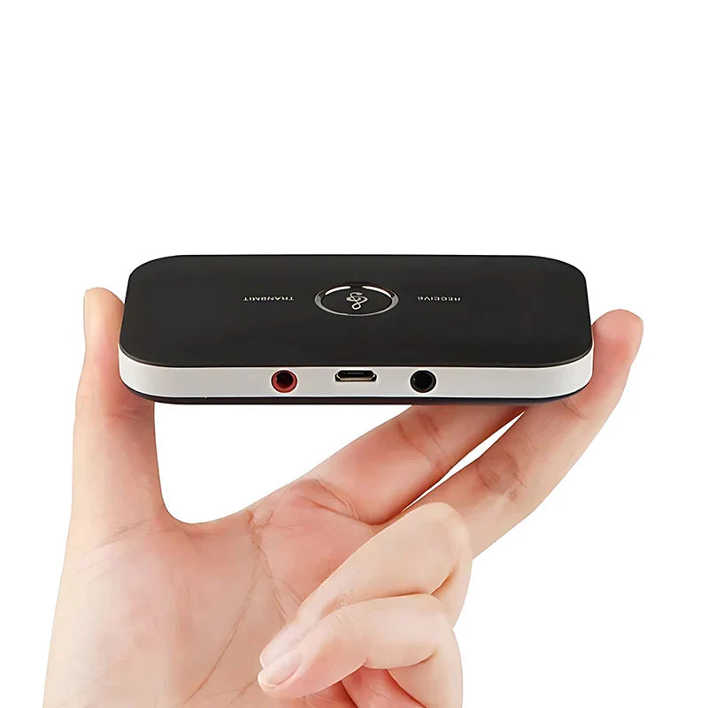 Upgraded Bluetooth 5.3 Audio Transmitter & Receiver – RCA, 3.5mm AUX, USB Wireless Adapter for Car, PC, TV & Headphones