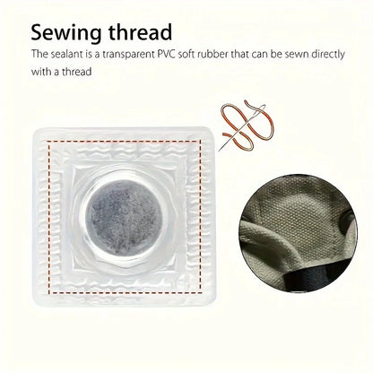 10-Pack Invisible Magnetic Snap Fasteners – 0.99cm Metal Sewing Buttons for Clothing, Bags & DIY Craft Repairs
