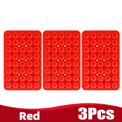 Silicone Suction Cup Phone Holder – Double-Sided, Anti-Slip Mobile Mount, Detachable Rubber Pad for Smartphones