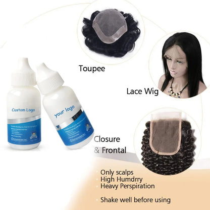 Lace Front Wig Glue Extra Hold – 38ml Waterproof Super Bonding Adhesive for Wig Caps and Hair Styling Tools
