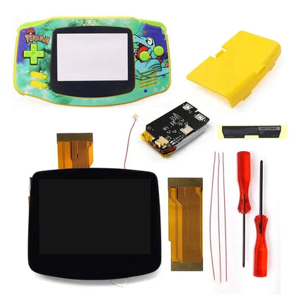 Hispeedido TYPE-C GBA LCD Display Upgrade – 3.0" V5 IPS Screen with New Housing Shell