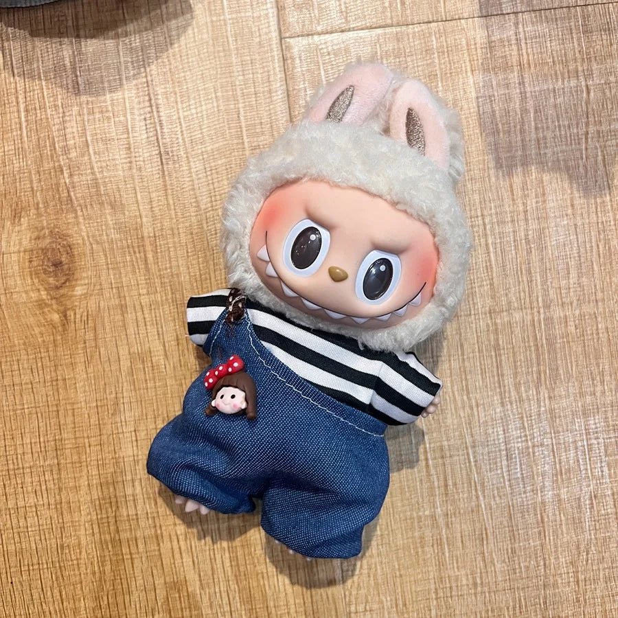 17cm Labubu Doll Clothes Set — Stylish Outfit for 17cm Labubu Dolls