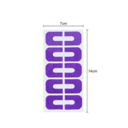 U-Shape Nail Form Guide Sticker - Stripping Tape for Anti-Splash Nail Protection, Creative Fingerprint Stickers for Finger Skin Protection