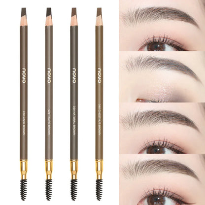 Permanent Waterproof Eyebrow Pencil – Professional Microblading Tattoo Makeup Pen for Eyebrow Enhancing