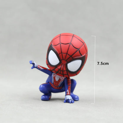 13cm Marvel Venom Spider-Man Figure – Avengers Model, Desktop & Car Chassis Ornament, Office Decoration Statue, Christmas Collectible