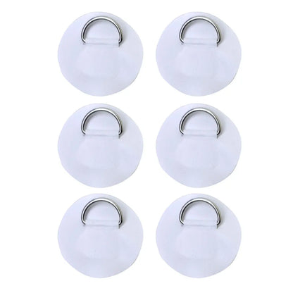 6.5CM D-Ring PVC Patch – Inflatable Boat, Kayak, SUP, Dinghy & Canoe Rope Ring Attachment