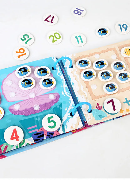 Montessori Baby Busy Book – My First Quiet Book, Early Learning Toy & Matching Game for Toddlers (2-3 Years)