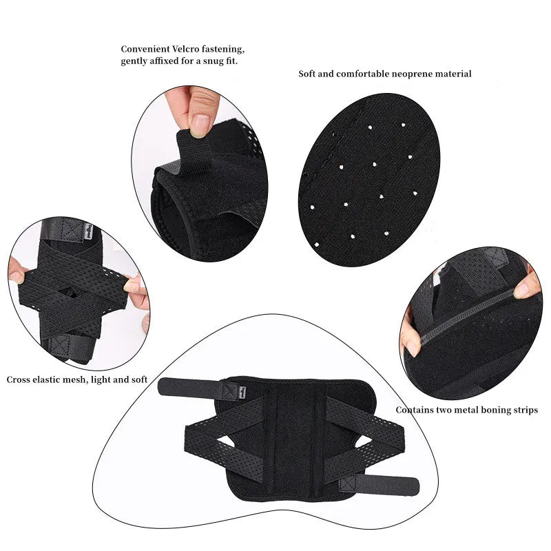 Dog Leg Support Brace: Updated Arthritis Protector Cover for Dogs - Hock Joint Brace for Injury Recovery & Arthritis Relief