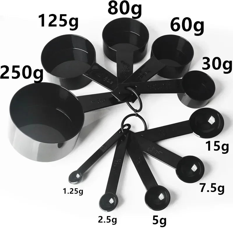 10pcs Measuring Spoons & Cups Set — Multipurpose Kitchen Baking & Cooking Tools