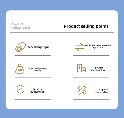 Floor-to-Ceiling Aluminum Drying Rack — Foldable Outdoor & Indoor Clothes Organizer for Kids' Clothing