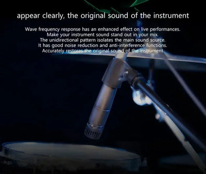 SM57 Dynamic Vocal Microphone - Classic Cardioid Unidirectional, Professional for Instruments & Drums