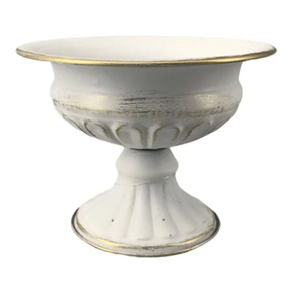 Metal Flower Vase & Candle Holder — Table Centerpiece for Wedding, Anniversary, Party & Hanging Decorations