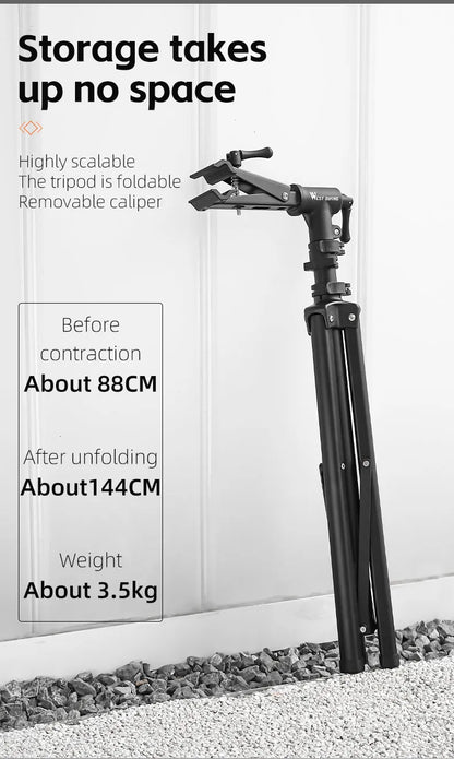 WEST BIKING Foldable Bike Repair & Display Stand – Multipurpose Wall/Floor Rack for Bicycle Storage & Maintenance