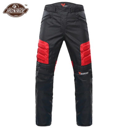 DUHAN Windproof Motocross Jacket & Pants for Men – Wear-Resistant Motorcycle Gear with Body Armor, Winter Moto Clothing