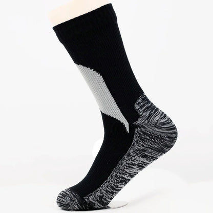 Waterproof Hiking Socks – Breathable Outdoor Winter Socks for Wading, Camping, Skiing, and Snow Riding