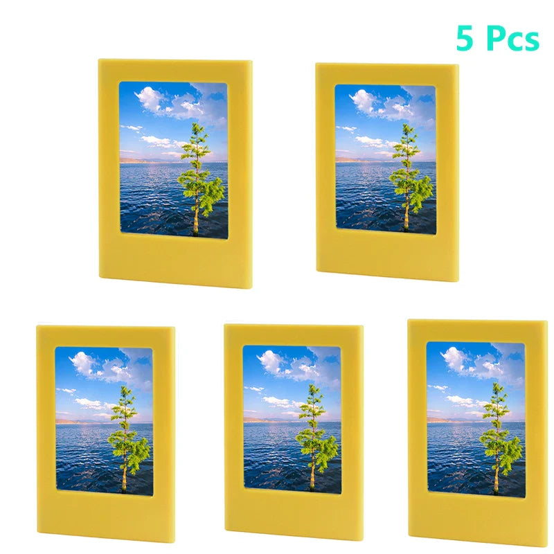 3-Inch Magnetic Photo Frames for Fujifilm Instax Mini – Compatible with Mini 12/11/Evo/40/7+/25/90/99/SE/Link2/3 Film