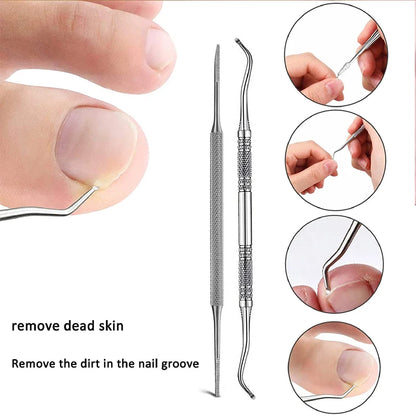 Ingrown Toenail Correction Patch Stickers Set - Pedicure Tool for Toe Nail Treatment and Foot Care