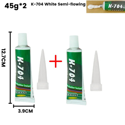K-703/704/705/706 RTV Silicone Adhesive - 45g Industrial Rubber Sealant for Electronics & Components