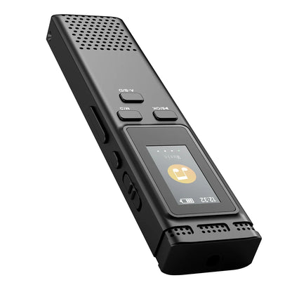 Digital Voice Recorder 64GB/16GB/8GB | Voice Activated Audio Recording, Noise Reduction, MP3 Playback, 288hrs