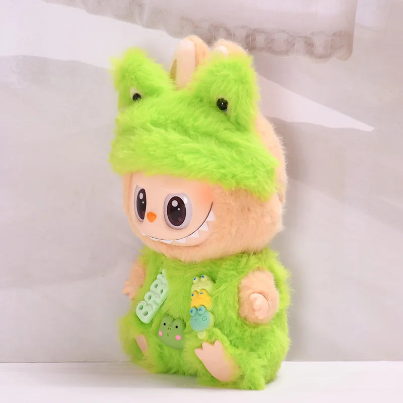 New Hot 2.0 Labubu Doll Outfit — Have A Seat Series Macaron The Monsters Vinyl Doll Clothes & Cap Accessories