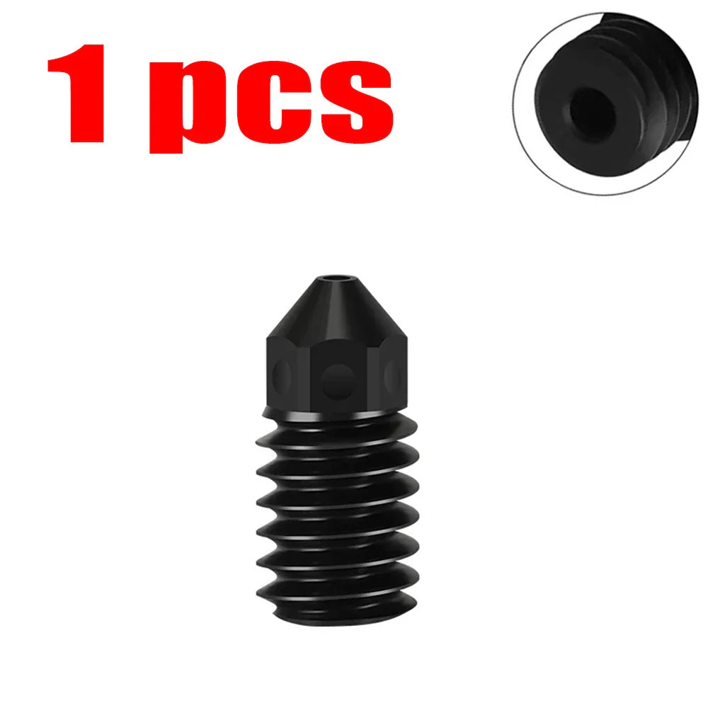 Hotend Kit for Bambu Lab A1/A1 Mini – 0.2/0.4/0.6/0.8mm Hardened Steel Nozzle 3D Printer Accessory