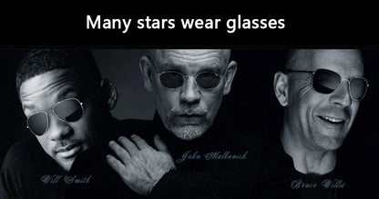 RE Military Aviation Sunglasses — Vintage Titanium Frame Pilot Glasses for Men & Women