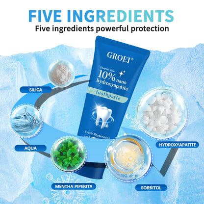 Hydroxyapatite Toothpaste – Cavity Protection, Stain Removal & Sensitive Teeth Care