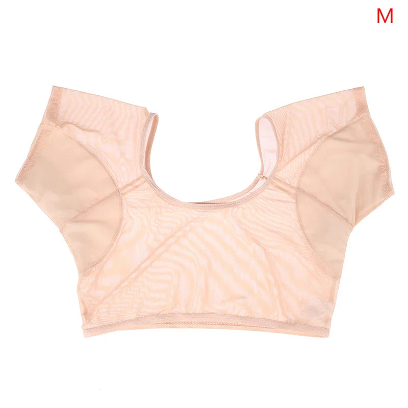 Underarm Sweat Pads for T-Shirt & Vest – Washable Armpit Sweat Guards, Sweat-Proof Clothing Protector for Women & Girls