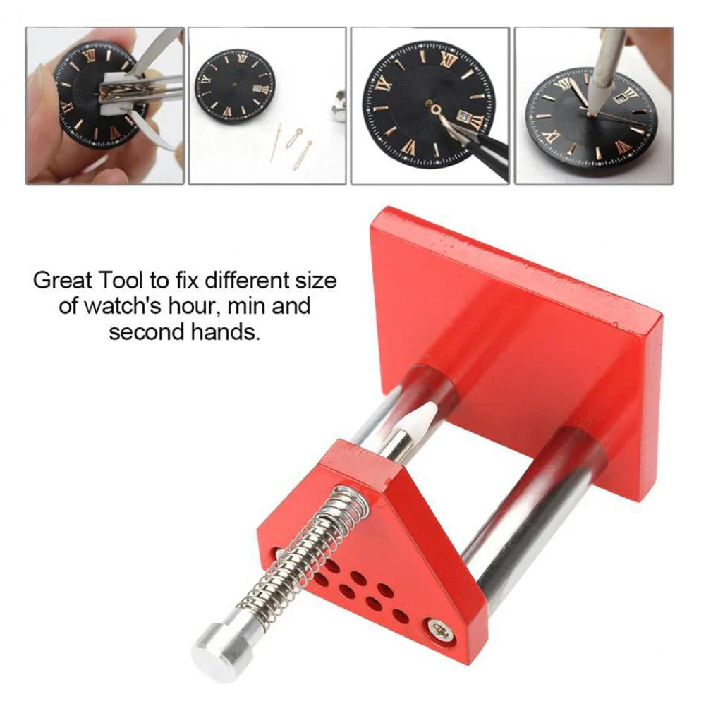 Watch Repair Tool Kit – Portable Watchmakers Fitting Presser, Remover & Puller for Precision Watchmaker Tools