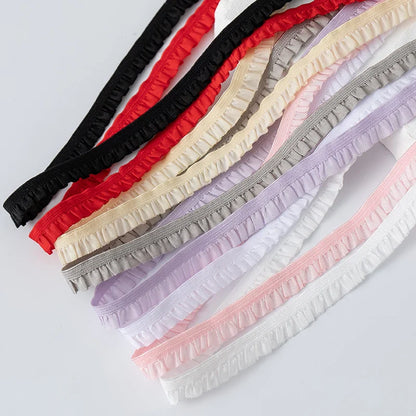 5m Elastic Lace Trim Ribbon for Dress Decoration, DIY Sewing & Crafts