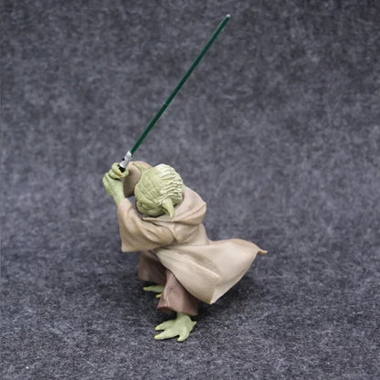 Star Wars Mandalorian Master Yoda Action Figure – Collectible Toy with Sword