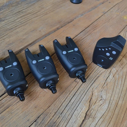Hirisi Waterproof Wireless Carp Fishing Alarm Set - Fishing Bite Alarms with Bite Indicator, Fishing Accessories S5