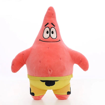 40cm Spongebob Squarepants Patrick Star Plush Toy – Pink Kawaii Cartoon Cosplay Doll, Birthday Gift for Kids, Girls & Boys
