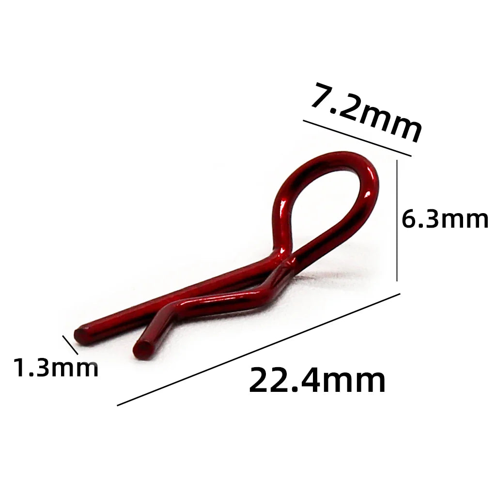 RC Car Body Shell Clips & Pin Buckles – 1/10, 1/12, 1/16 Replacement Parts for Traxxas, HSP, Redcat, RC4WD, Tamiya, Axial, SCX10, D90, HPI