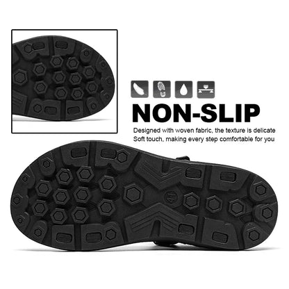 2025 Men’s Summer Fashion Sandals – Lightweight Comfortable Outdoor Beach & Holiday Shoes | Casual Breathable Leisure Walking Sandals