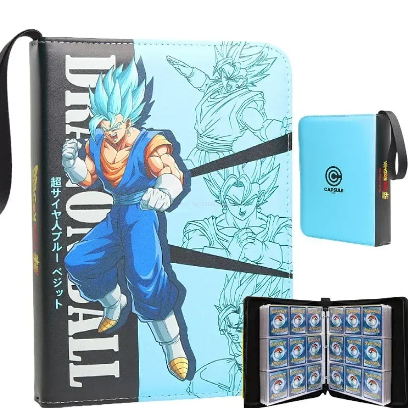 Anime Dragon Ball Card Album – 400/900pcs Storage Binder for Vegeta IV Game Cards, Kids Gift