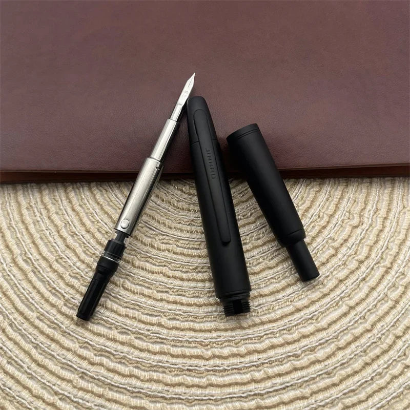 Jinhao 10 Limited Edition Gradient Fountain Pen — Retractable Press, EF/F Nib with Ink Converter, Writing Gift Pen